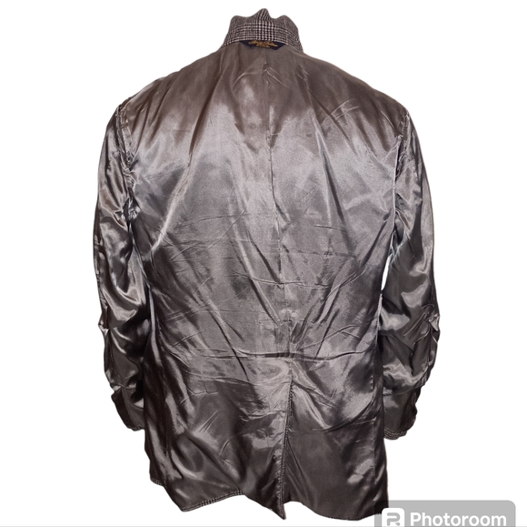 NWOT Mens Brooks Brothers 100% Camel Hair Houndstooth Glen Plaid Sport Coat 39R - Picture 14 of 16